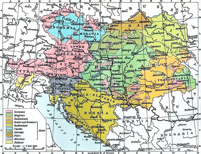 macaristan haritası